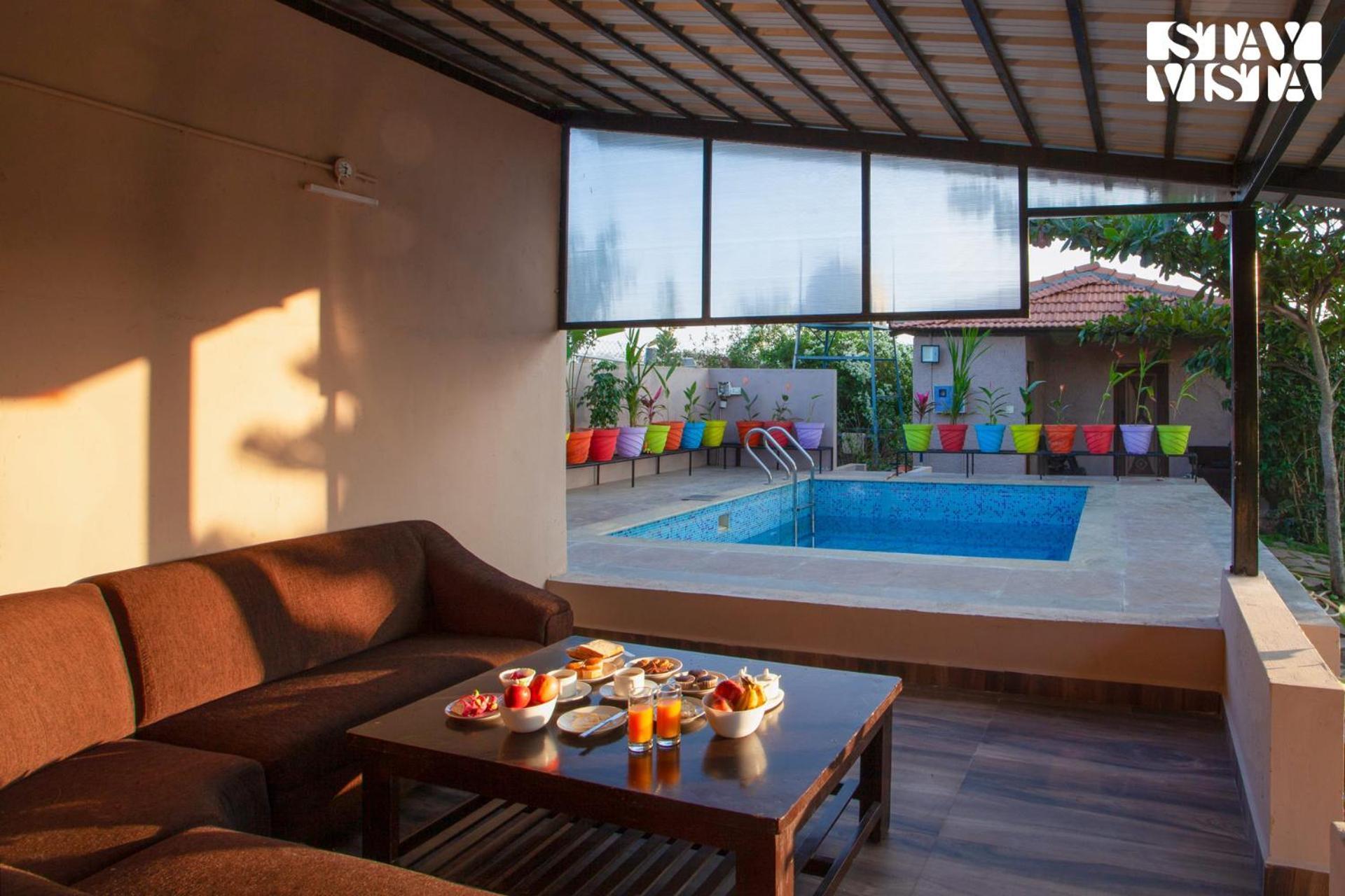 Stayvista At Hillside Harmony Pvt Pool & Free Breakfast Бангалор Экстерьер фото