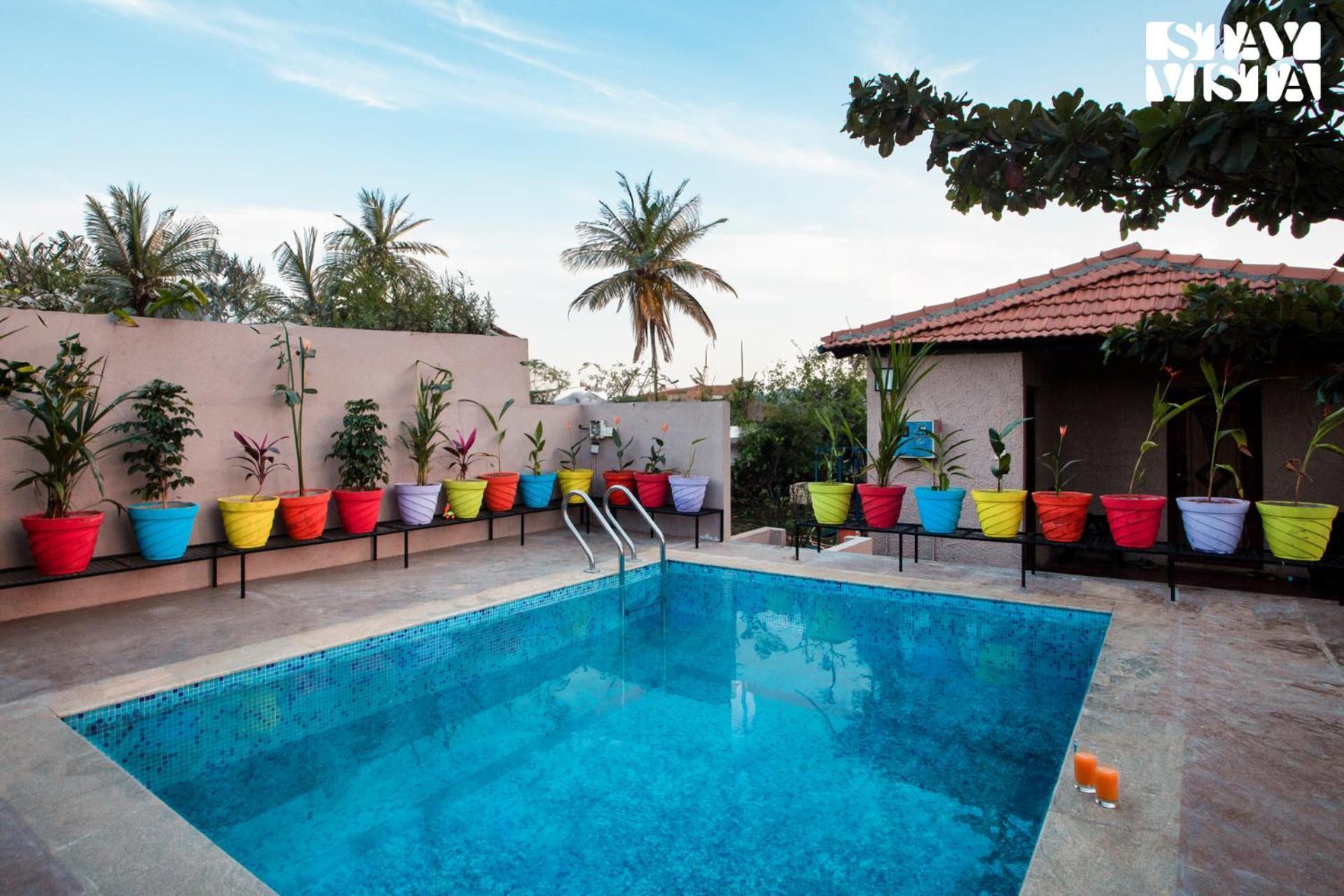 Stayvista At Hillside Harmony Pvt Pool & Free Breakfast Бангалор Экстерьер фото