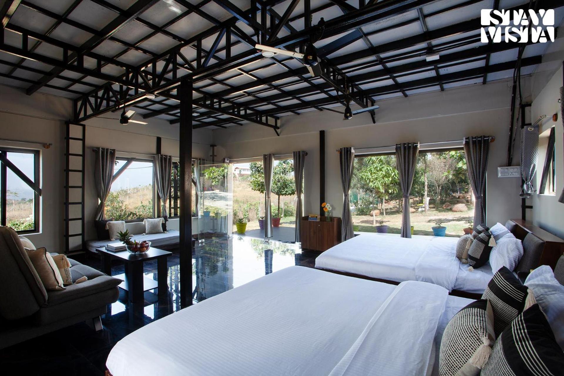 Stayvista At Hillside Harmony Pvt Pool & Free Breakfast Бангалор Экстерьер фото