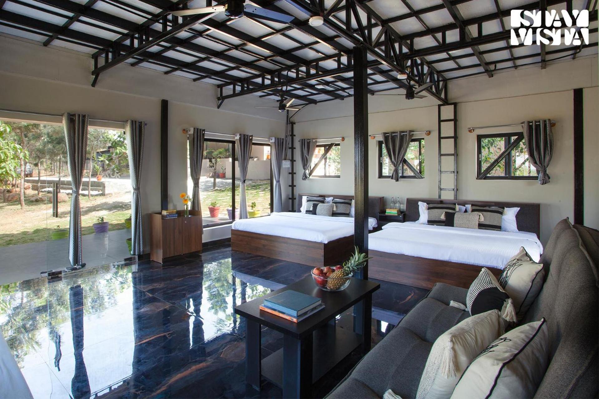 Stayvista At Hillside Harmony Pvt Pool & Free Breakfast Бангалор Экстерьер фото